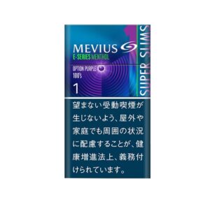 Mevius E Series Menthol Option Purple One 100's (SuperSlims)