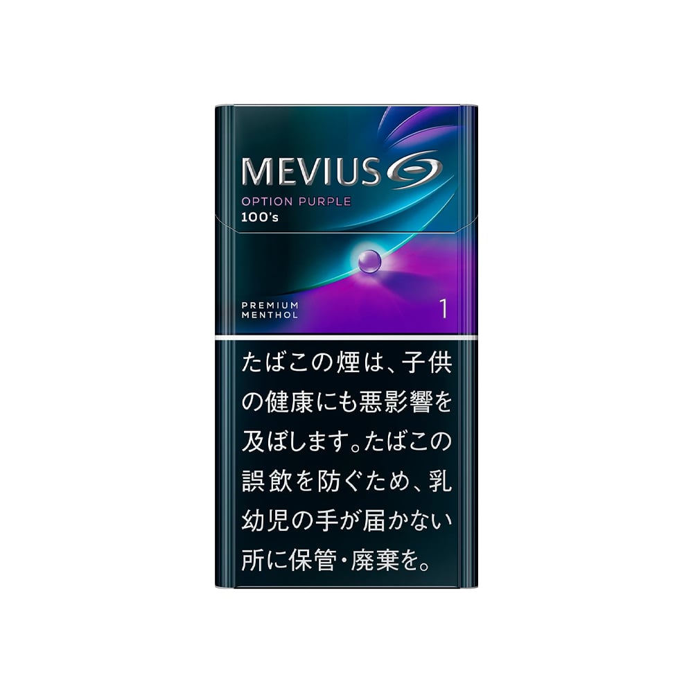 Mevius Premium Menthol Option Purple One 100's 🍂