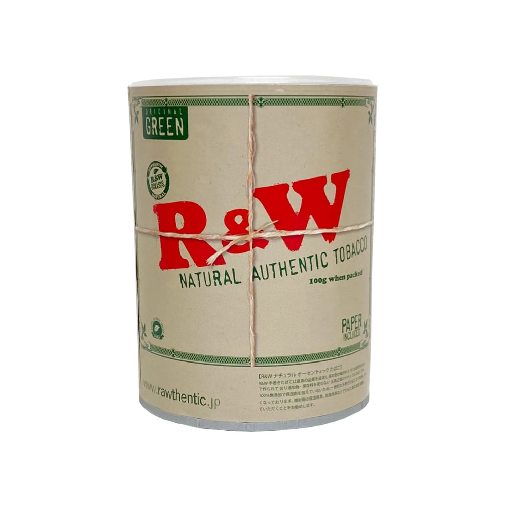 RAW Green 100g (Tin) 🍂 ‣ Duty Free Price ‣ Only €30.00👍