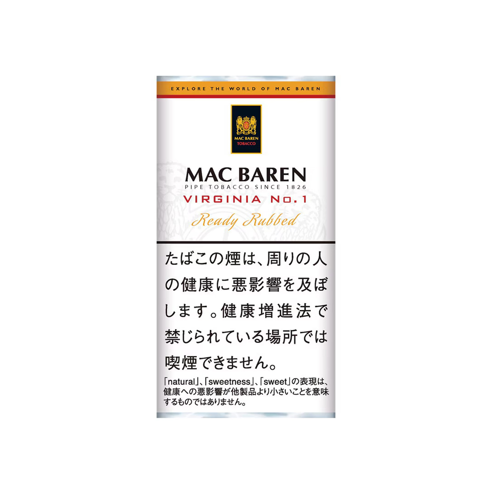 Mac Baren Virginia No. 1 50g 🍂 ‣ Worldwide Shipping 🚀