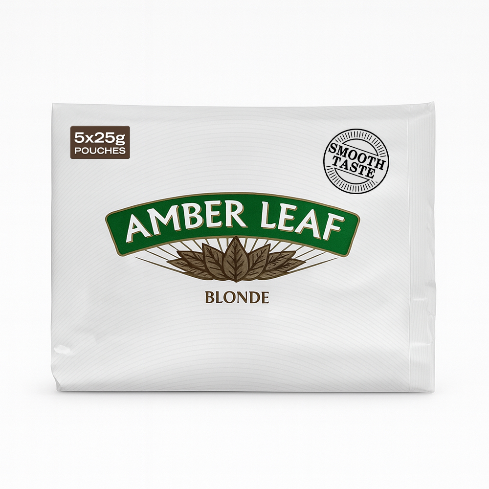 Amber Leaf Blonde 25g 🍂 ‣ Duty Free Price ‣ €7.00👍